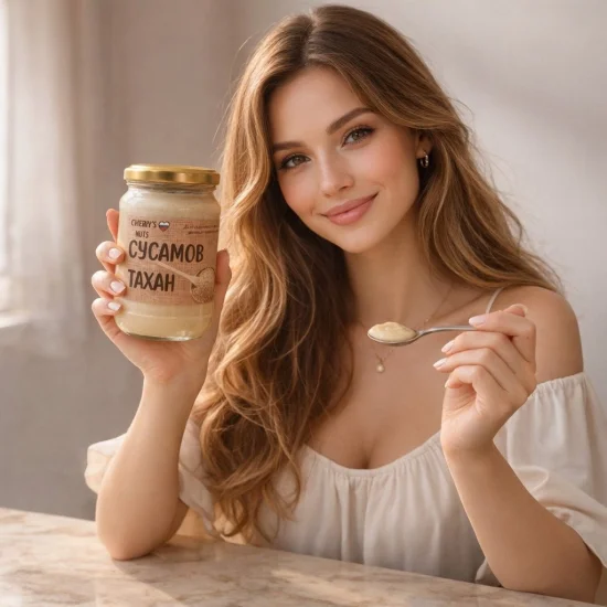 Сусамов тахан -  от 100% бял сусам 700 гр.