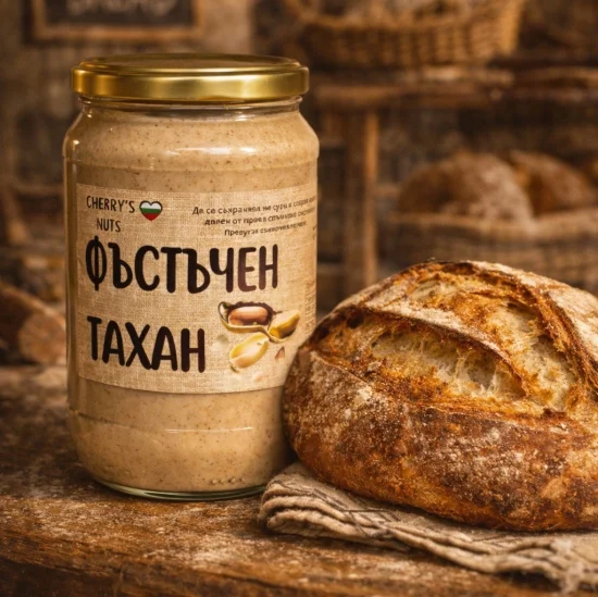 Фъстъчен тахан - натурален продукт от 100% фъстъци  700 гр.