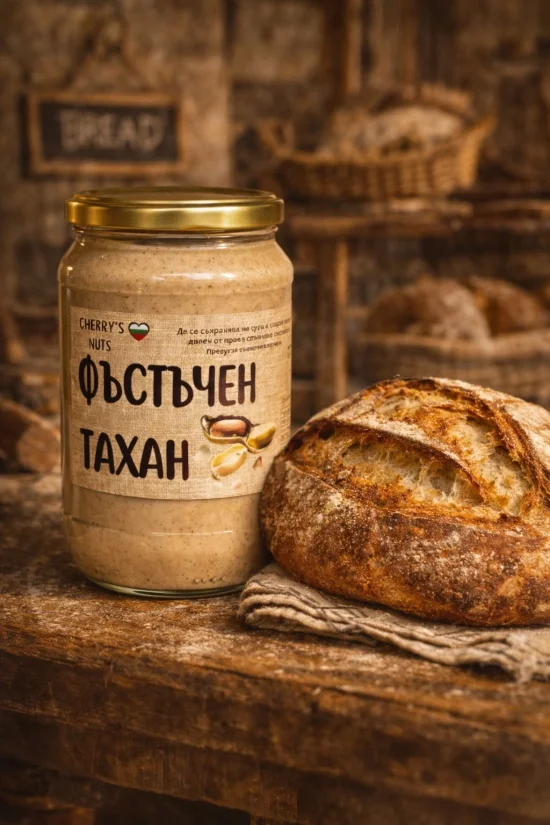 Фъстъчен тахан - натурален продукт от 100% фъстъци  700 гр.