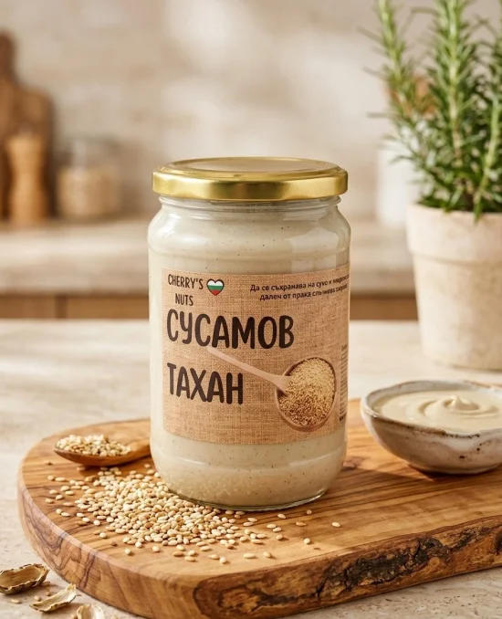 Тахани Сусамов тахан -  от 100% бял сусам 700 гр.