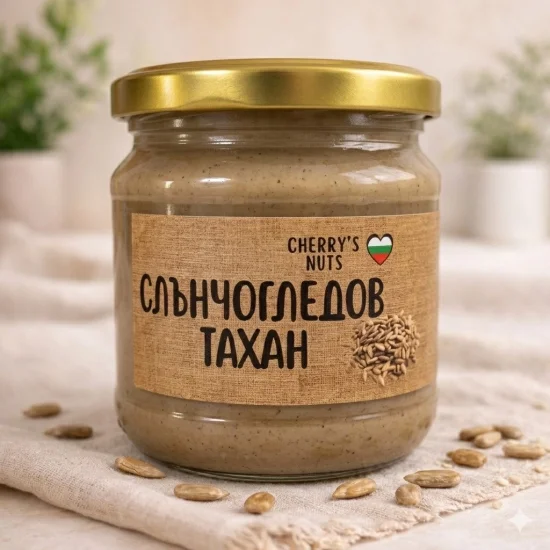 Тахани Слънчогледов тахан - натурален продукт от 100% слънчоглед 300 гр.