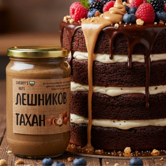 Лешников тахан - натурален продукт от 100% лешници 700 гр.