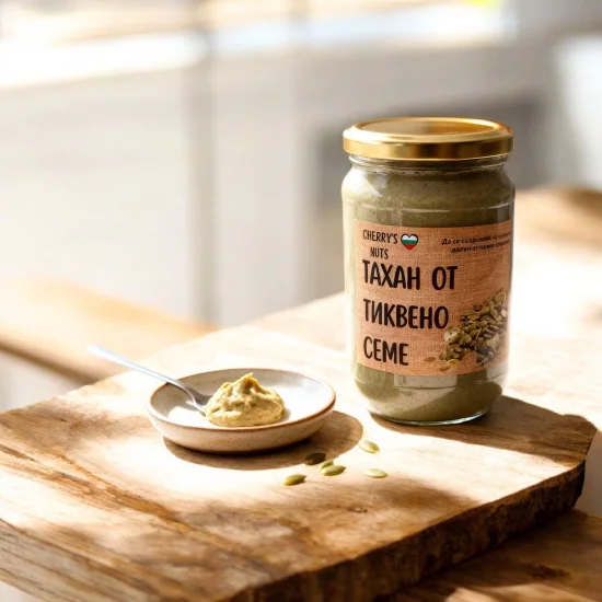 Тахани Тахан от тиквено семе - натурален продукт от 100% тиквено семе 700 гр.